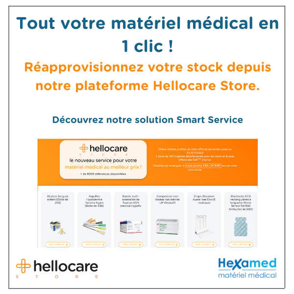 Tout votre matériel médical en 1 clic ! Réapprovisionnez votre stock depuis notre plateforme Hellocare Store !-4